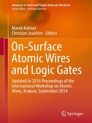 cover image of On-Surface Atomic Wires and Logic Gates